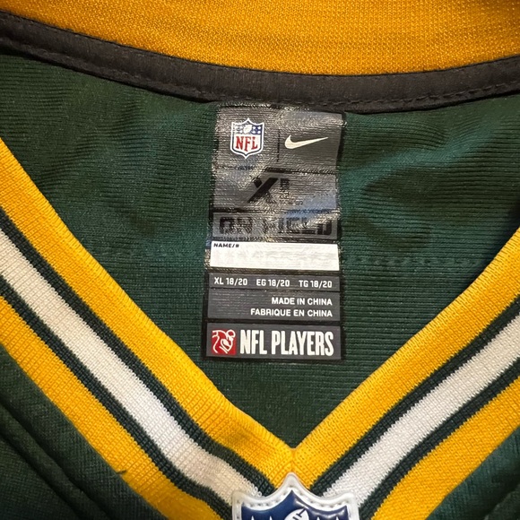Green Bay Packers Nike Eddie Lacy Jersey Youth - Picture 4 of 5